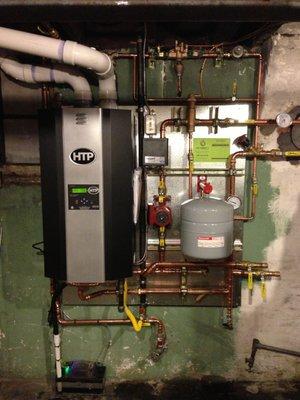 Our hot water boiler systems look as good as they work!