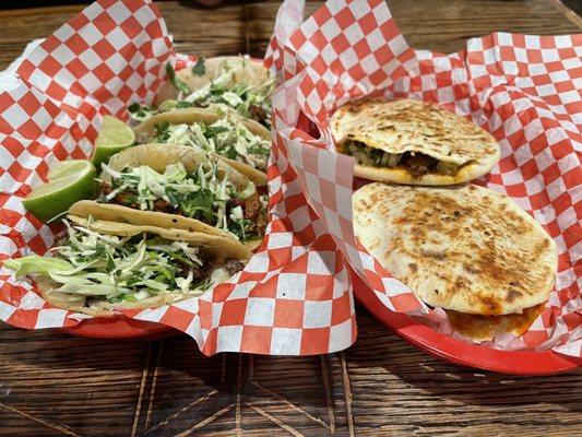 Tacos and gorditas 11/26/22