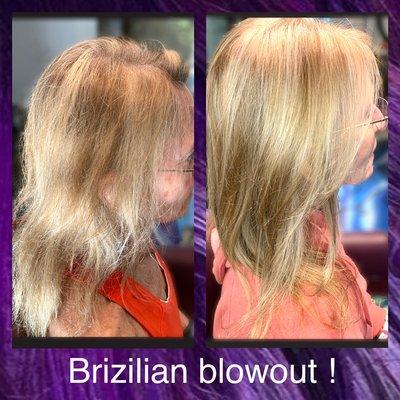 Express blowout /Brizilian Blowout /Transforming hair