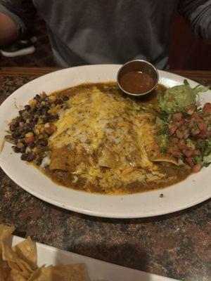 Jose's Enchiladas Dinner