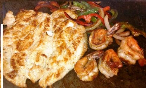 Grilled Chicken Breast & Grilled Shrimp  (Delicious and  healthy)