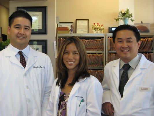 Dr. Larry Huey, Dr. Leanne Yuke & Dr. Don Hsiao