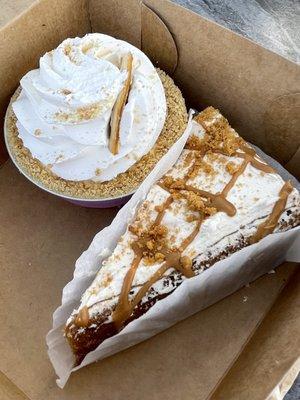 Key Lime Tart and Butter Cookie Blondie