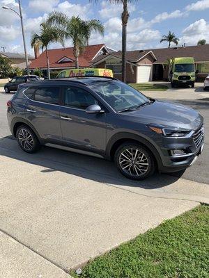 In love! Ultimate Hyundai Tuscan. So high tech.