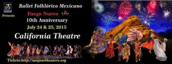 Ven a disfrutar de un recorrido por México atraves de hermosas coreografías ejecutadas por más de 60 bailarines en escena acompa