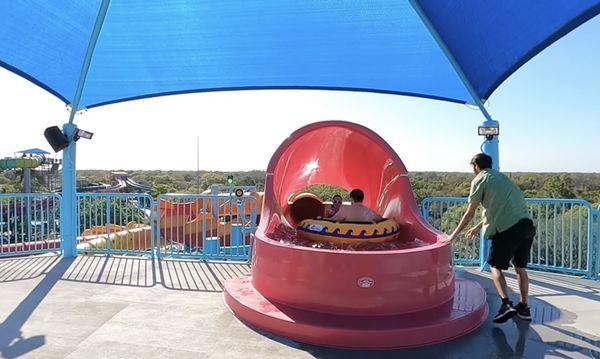 Solar Vertex Water Slide, Adventure Island, Tampa