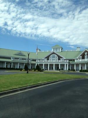 Front entrance to club house