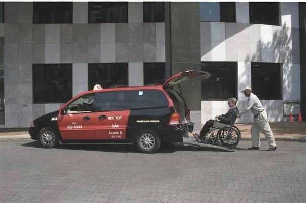 Wheelchair accessible cabs available