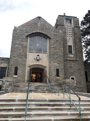 Main mausoleum where Aretha Franklin is entombed