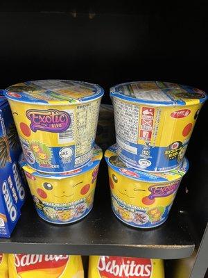 Japanese Pokémon instant ramen !