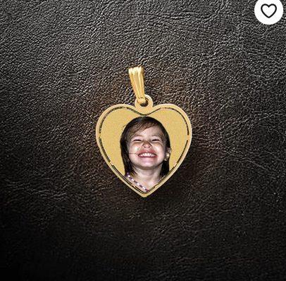 Place your loved one's photo on a forever photo pendant! B&W, Sepia or Color and Hologram imaging available!