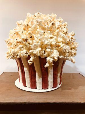 Popcorn cake