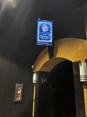 Entrance of our theater