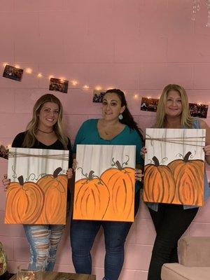 Farmhouse Pumpkin Painting Class