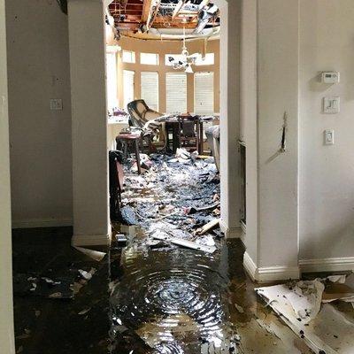 Fire Damage often comes with water damage. We can help with both!