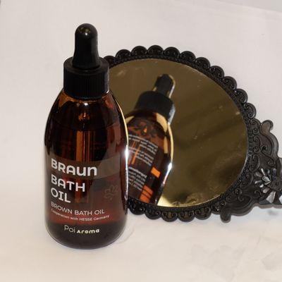 Highest quality natural BRAUN bath Aroma oil.