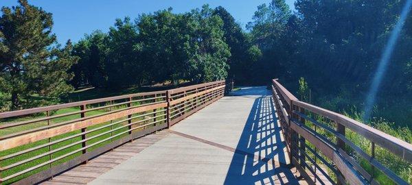 Trail bridge