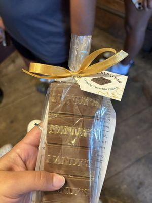 Dubai chocolate bar