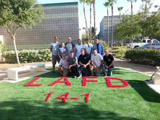 LAFD graduating Class 2015