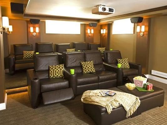 Home theater installation