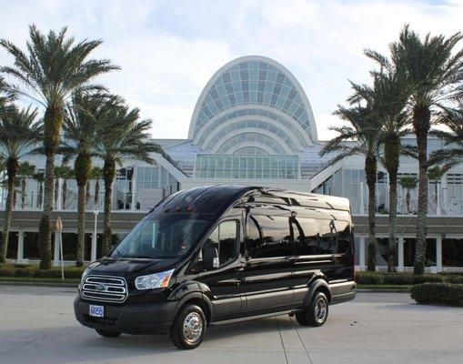 14-passenger Luxury Van