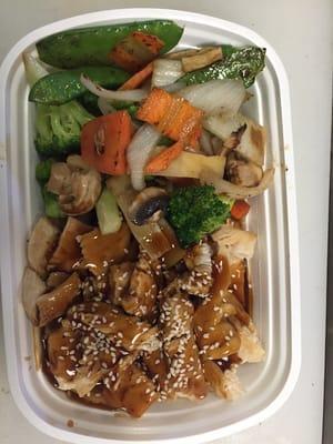 Bento box chicken teriyaki