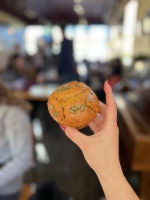 Pumpkin Cranberry Muffin