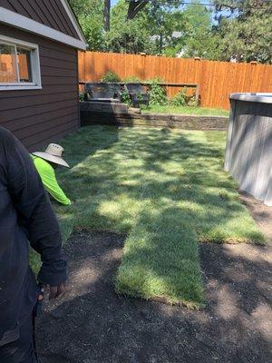 Sod install