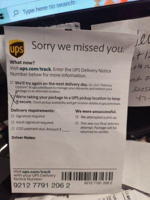 UPS Customer Center