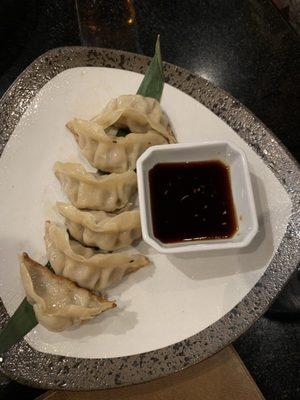 Pan fried gyoza