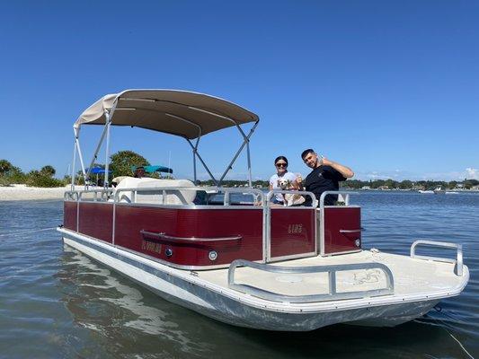 Our 23 foot cruising boat