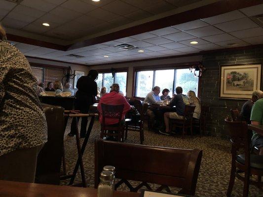 View of the dining room.