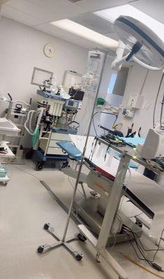 Hospital setting operation room