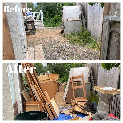 Residential junk removal in Watsonville, CA https://asapjunkremoval.net/