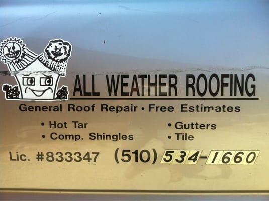 ALL WEATHER                                 '          ROOFING