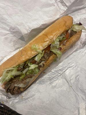 10. Steak Philly Cheesesteak 8"