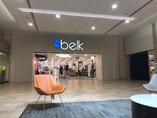 Belk department Store, mall entrance