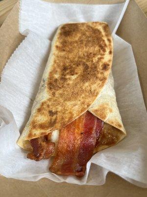 Breakfast BBQ Wrap