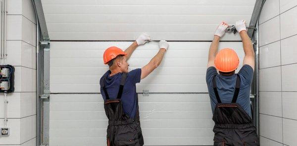 Garage door repair in Palm Desert Springs repair  Cable replacement on garage door repair