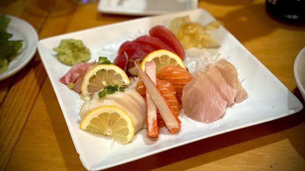 Sashimi dinner