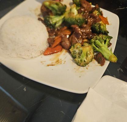 Beef and broccoli