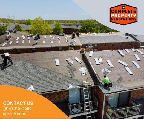 Expert roofing services.