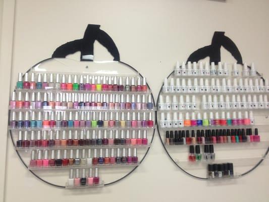 Any color you wanted is here at Diamond Nails