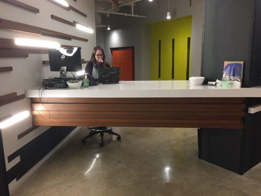 Downtown Reception Desk