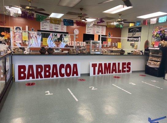 Barbacoa, Tamales, Chicharrones, Tortillas, Menudo and Carnitas.