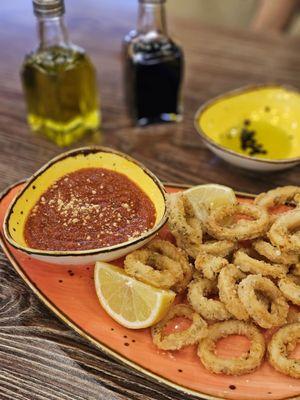 Fried calamari