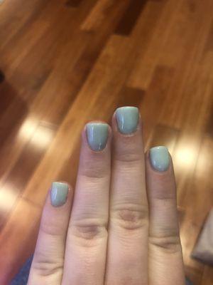 SNS dip manicure