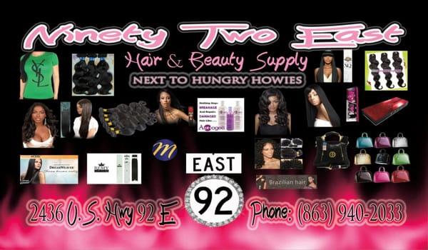 92 East Beauty Supply Store