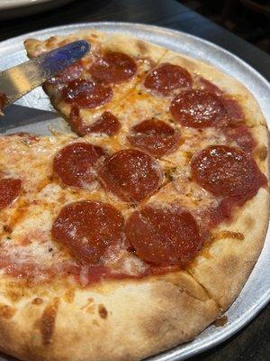 Pepperoni pizza