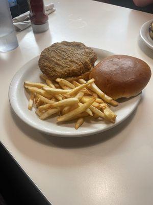 Chicken fried steak sandwich